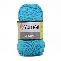 Пряжа YarnArt 'Creative' 50гр 85м (100% хлопок) (247 бирюза)