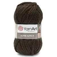 Пряжа YarnArt 'Alpine Alpaca' 150гр 120м (30% альпака, 10% шерсть, 60% акрил) (431 коричневый)