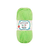 Пряжа Etrofil 'BABY CAN' 100гр 250м (100% антипиллинговый акрил) (80046 водяная зелень)