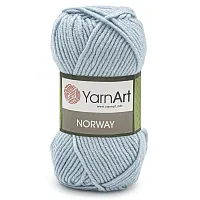 Пряжа YarnArt 'Norway' 100гр 105м (100% акрил) (09 голубой)