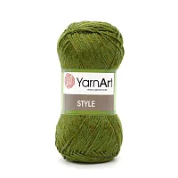 Пряжа YarnArt 'Style' 50гр 185м (67% хлопок, 33% вискоза) (679 хаки)