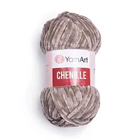 Пряжа YarnArt 'Chenille' 100гр 90м (100% микрополиэстер) (554 дымчатый)