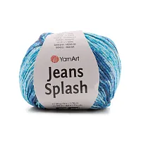 Пряжа YarnArt 'Jeans Splash' 50гр 160м (55% хлопок, 45% акрил) (944 принт)