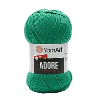 Пряжа YarnArt 'Adore' 100гр 280м (100% акрил с эффектом анти-пиллинга) (370 изумрудный)