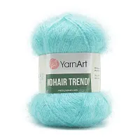 Пряжа YarnArt 'Mohair trendy' 100гр 220м (50% мохер, 50% акрил) (142 голубой)