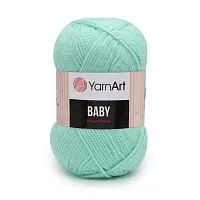 Пряжа YarnArt 'Baby' 50гр 150м (100% акрил) (856 светлая бирюза)