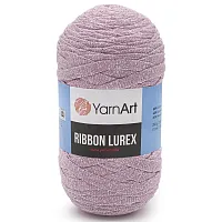 Пряжа YarnArt 'Ribbon Lurex' 250гр 110м (60% хлопок, 20% вискоза, полиэстер, 20% металлик) (732 розовый)