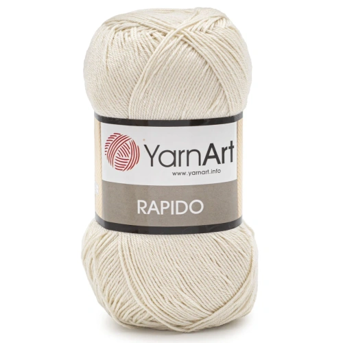 Пряжа YarnArt 'Rapido' 100гр 350м (100% микрофибра акрил) (673 кремовый)