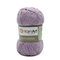 Пряжа YarnArt 'Eco Cotton' 100гр 220м (80% хлопок, 20% полиэстер) (771 лаванда)