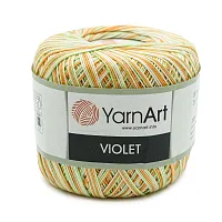 Пряжа YarnArt 'Violet Melange' 50гр 282м (100% мерсеризированный хлопок) (503 меланж)