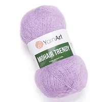 Пряжа YarnArt 'Mohair trendy' 100гр 220м (50% мохер, 50% акрил) (138 лавандовый)