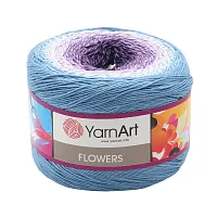 Пряжа YarnArt 'Flowers' 250гр 1000м (55% хлопок, 45% полиакрил) (264 секционный)