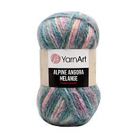 Пряжа YarnArt 'Alpine Angora Melange' 150г 150м (20% шерсть, 80% акрил) (435 меланж)