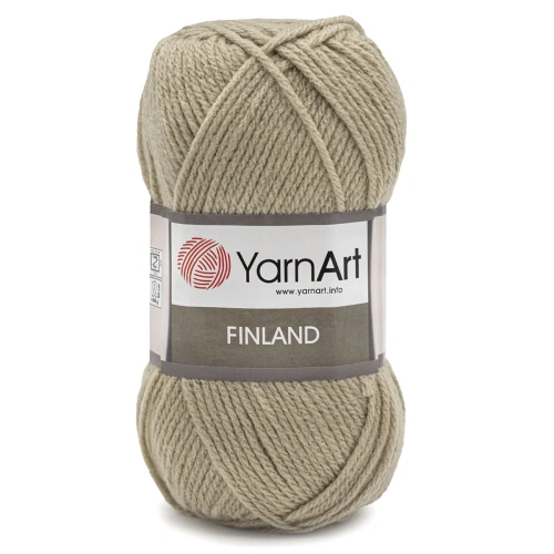 Пряжа YarnArt 'Finland' 100гр 200м (100% акрил) (848 бежевый)