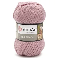 Пряжа YarnArt 'Alpine Alpaca' 150гр 120м (30% альпака, 10% шерсть, 60% акрил) (445 розовый)