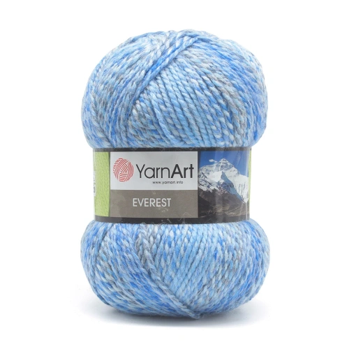 Пряжа YarnArt 'Everest' 200гр 320м (30% шерсть, 70% акрил) (7021 меланж)