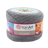 Пряжа YarnArt 'Flowers' 250гр 1000м (55% хлопок, 45% полиакрил) (268 секционный)