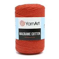 Пряжа YarnArt 'Macrame Cotton' 250гр 225м (80% хлопок, 20% полиэстер) (785 красный)