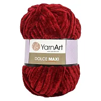 Пряжа YarnArt 'Dolce Maxi' 200гр 70м (100% микрополиэстер) (752 бордо)