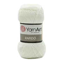 Пряжа YarnArt 'Rapido' 100гр 350м (100% микрофибра акрил) (671 белый)