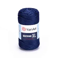 Пряжа YarnArt 'Macrame XL' 250гр 130м (100% полиэстер) (162 синий)