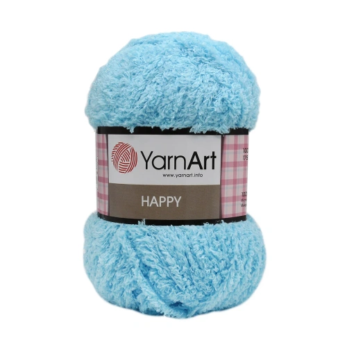 Пряжа YarnArt 'Happy' 100гр 175м (100% микрополиэстер) (776 голубой)