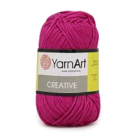 Пряжа YarnArt 'Creative' 50гр 85м (100% хлопок) (243 малиновый)