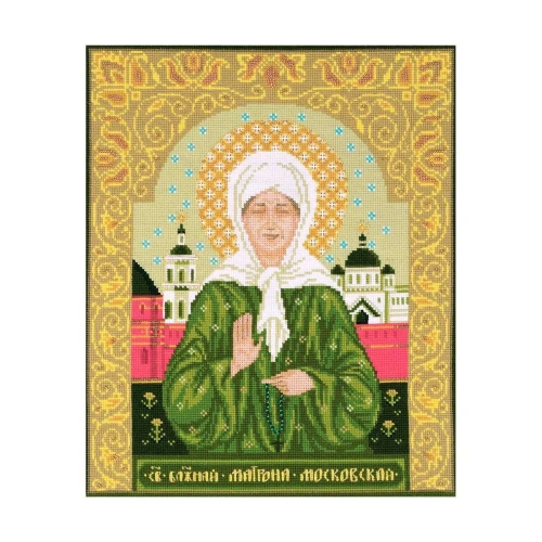 1385 Набор для вышивания Риолис 'Святая блаженная Матрона Московская', 29*35 см