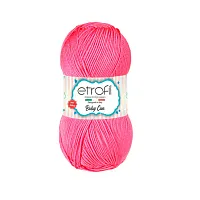 Пряжа Etrofil 'BABY CAN' 100гр 250м (100% антипиллинговый акрил) (80032 темно-розовый)