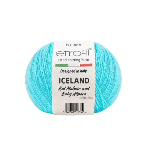 Пряжа Etrofil 'ICELAND' 50гр 250м (10% кид мохер, 5% беби альпака, 55% полиамид, 30% вискоза) (BL1014 детский