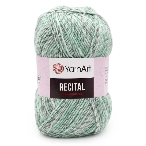 Пряжа YarnArt 'Recital' 150гр 330м (9% альпака, 10% шерсть, 9% вискоза, 72% акрил) (664 меланж)