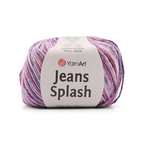 Пряжа YarnArt 'Jeans Splash' 50гр 160м (55% хлопок, 45% акрил) (949 принт)