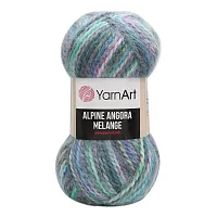 Пряжа YarnArt 'Alpine Angora Melange' 150г 150м (20% шерсть, 80% акрил) (432 меланж)