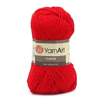 Пряжа YarnАrt 'Etamin' 30гр 180м (100% акрил) (434 красный)