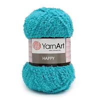 Пряжа YarnArt 'Happy' 100гр 175м (100% микрополиэстер) (785 бирюза)