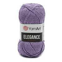 Пряжа YarnArt 'Elegance' 50гр 130м (88% хлопок, 12% металлик) (111 лаванда)