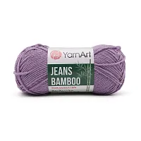 Пряжа YarnArt 'Jeans bamboo' 50гр 150м (50% бамбук, 50% полиакрил) (116 сиреневый)