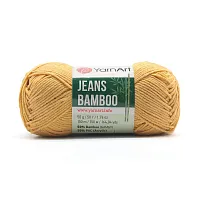 Пряжа YarnArt 'Jeans bamboo' 50гр 150м (50% бамбук, 50% полиакрил) (130 песочный)