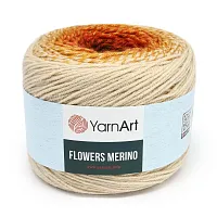 Пряжа YarnArt 'Flowers Merino' 225гр 590м (25% шерсть, 75% акрил) (542 секционный)