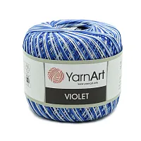 Пряжа YarnArt 'Violet Melange' 50гр 282м (100% мерсеризированный хлопок) (5355 меланж)