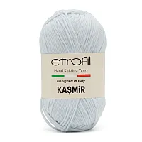 Пряжа Etrofil 'KASMİR' 100гр. 225м (100% микрокашемир ПА) (MA036 св. голубой)