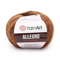 Пряжа YarnArt 'Allegro' 50гр 145м (13% шерсть, 41% полиамид, 46% акрил) (712 темно-оранжевый меланж)