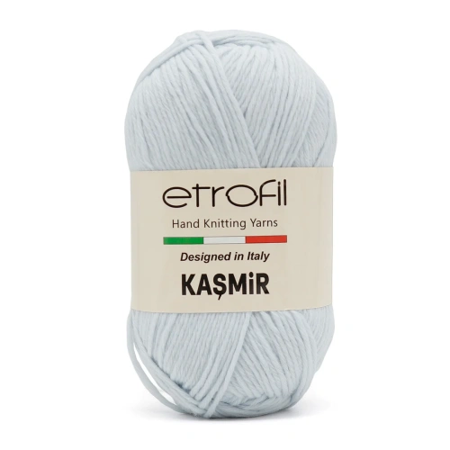 Пряжа Etrofil 'KASMİR' 100гр. 225м (100% микрокашемир ПА) (MA036 св. голубой)