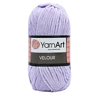 Пряжа YarnArt 'Velour' 100г 170м (100% микрополиэстер) (859 сиреневый)