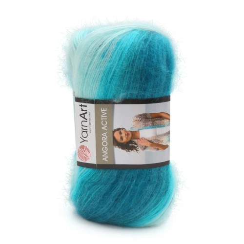 Пряжа YarnArt 'Angora Active' 100гр 500м (25% мохер, 75% акрил) (845 меланж)