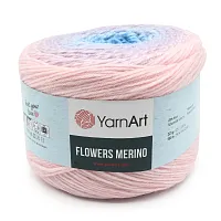 Пряжа YarnArt 'Flowers Merino' 225гр 590м (25% шерсть, 75% акрил) (551 секционный)