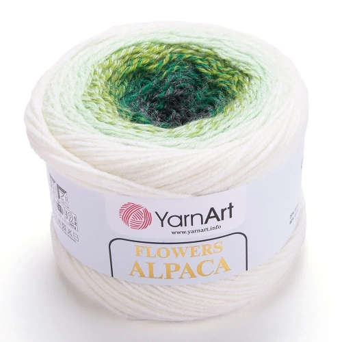 Пряжа YarnArt 'Flowers Alpaca' 250гр 940м (20% альпака, 80% акрил) (401)