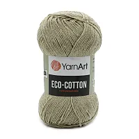 Пряжа YarnArt 'Eco Cotton' 100гр 220м (80% хлопок, 20% полиэстер) (768 холодный беж)