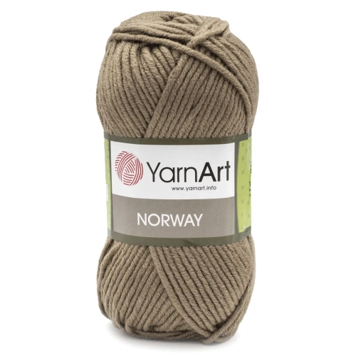 Пряжа YarnArt 'Norway' 100гр 105м (100% акрил) (218 бежевый)