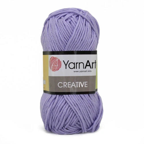 Пряжа YarnArt 'Creative' 50гр 85м (100% хлопок) (245 лаванда)